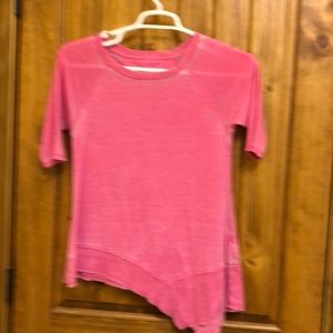 Pink Distressed shirt